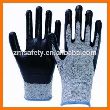 Buen precio Guantes de nitrilo de punto de corte resistente